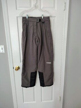 Precision Mountainwear Gray Snow/Ski Pants, Women's Small